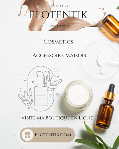 Produits cosmétiques avec flacons, crème et plantes sur fond clair.